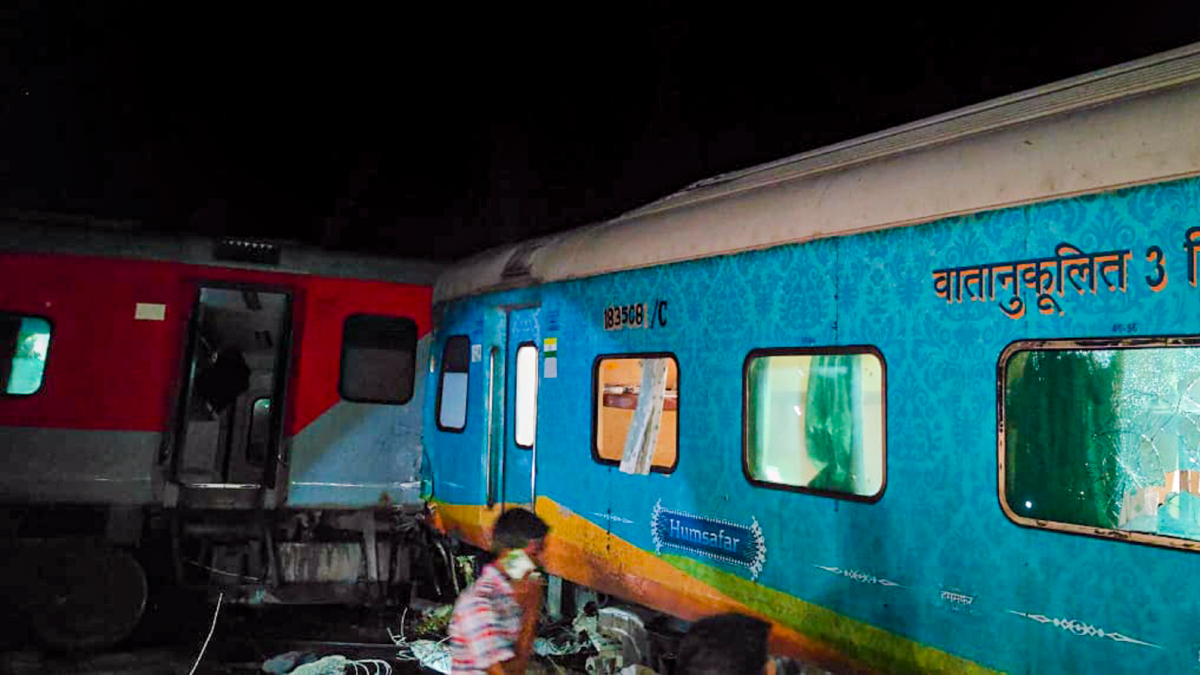 The Express rammed into a stationary goods train | PTI